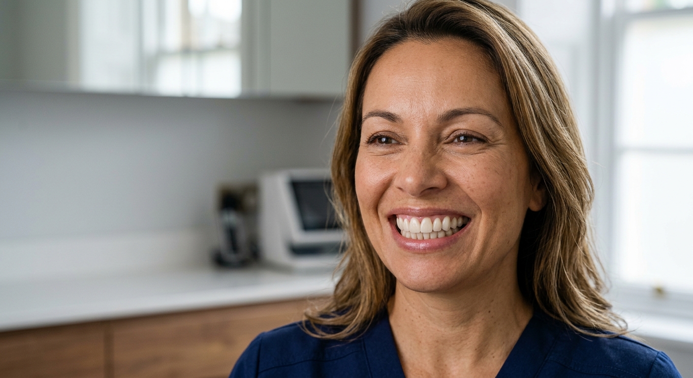 After smile makeover